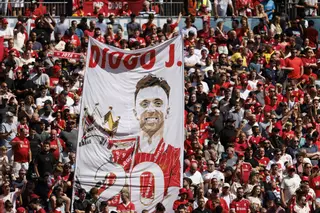 Liverpool y Crystal Palace homenajean a Diogo Jota antes de la Community Shield