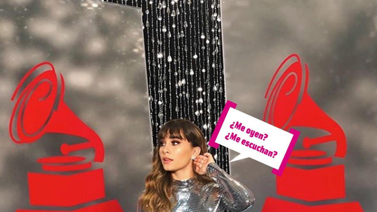 Aitana en los Grammy Latinos