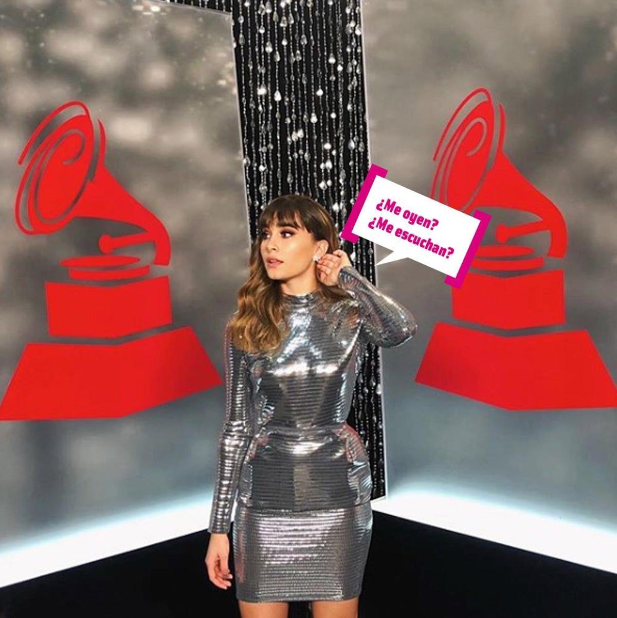 Aitana en los Grammy Latinos