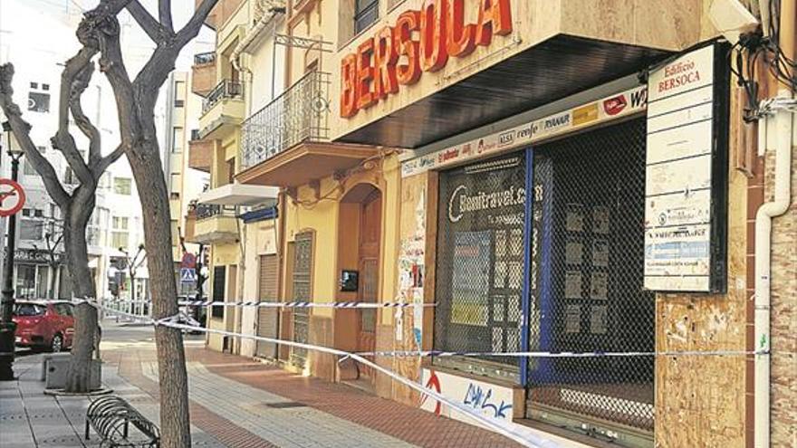 Benicàssim insta a restaurar el Bersoca tras la caída de cascotes