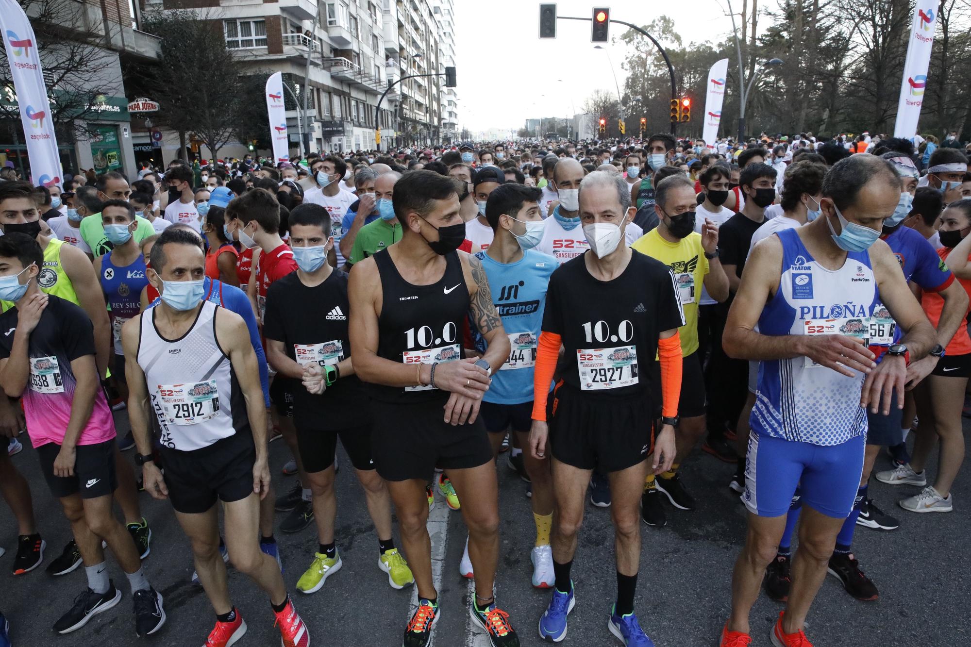 En imágenes: Así ha sido la victoria de Bakkali en la San Silvestre de Gijón