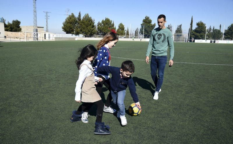 Miguel Linares visita Fuentes de Ebro