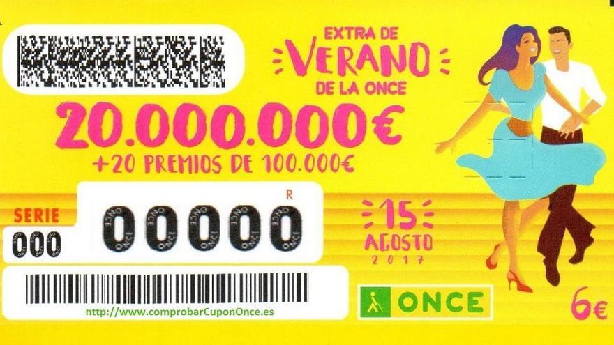 El Extra de Verano de la ONCE deja 900.000 euros en la provincia de Alicante