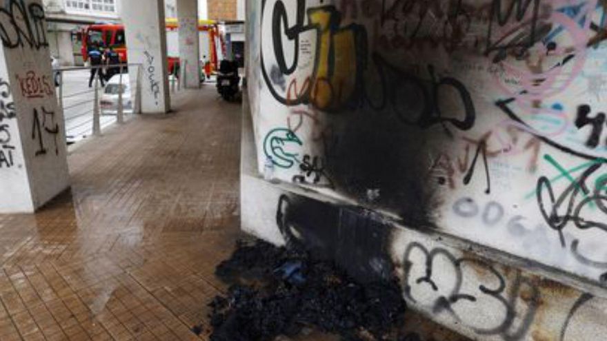 Zona afectada. | |