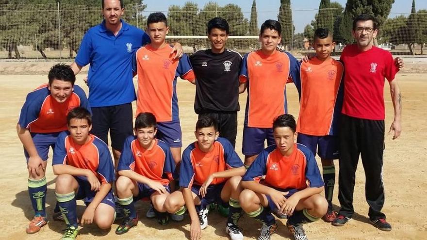 EF Alumbres, ganador de liga en la categoría infantil.