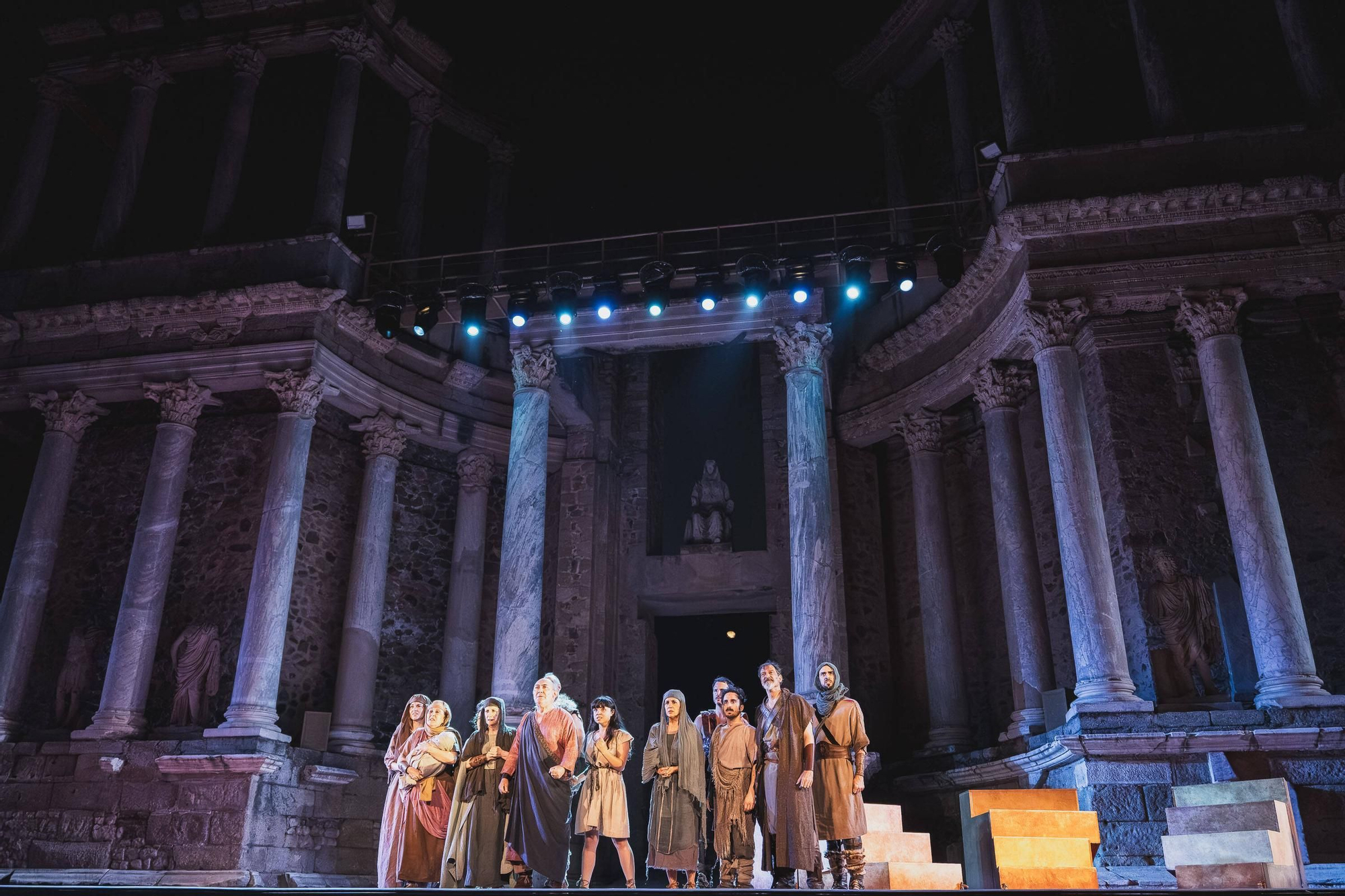 Fotogalería | El cerco de Numancia en el Teatro Romano de Mérida