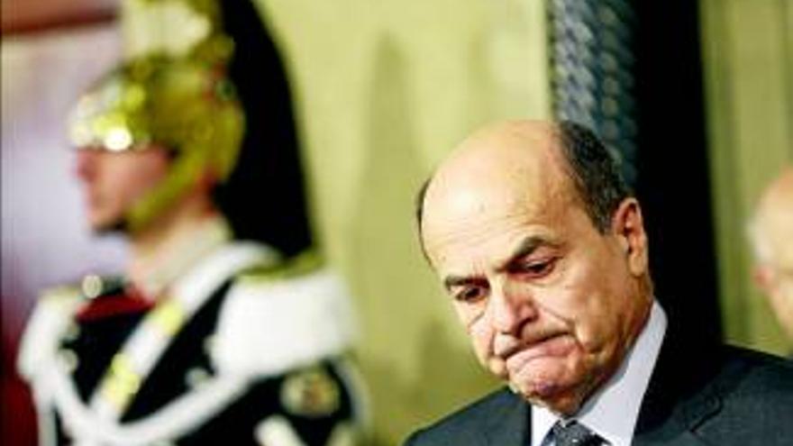 Bersani recibe el difícil encargo de intentar formar Gobierno en Italia