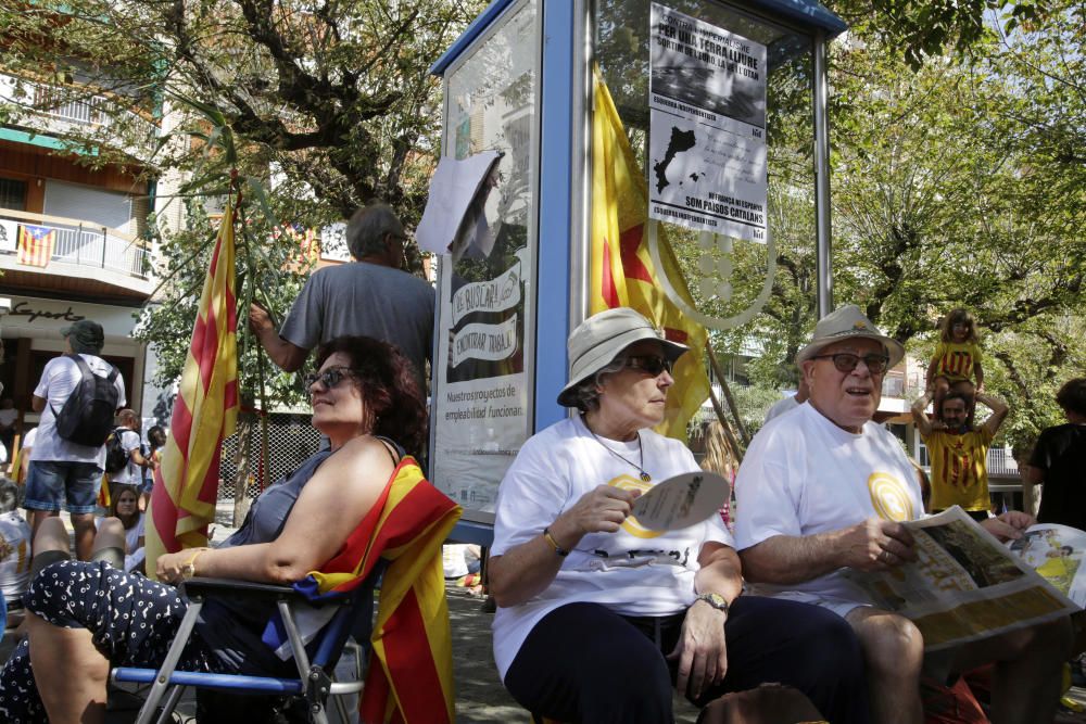 Manifestaciones por la Diada 2016