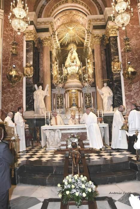 El Cristo del Grao visita la Basílica