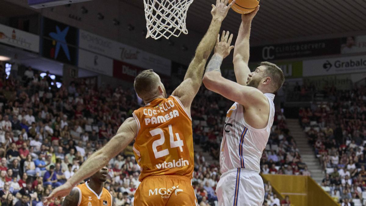 Les imatges del Bàsquet Girona - Pamesa València