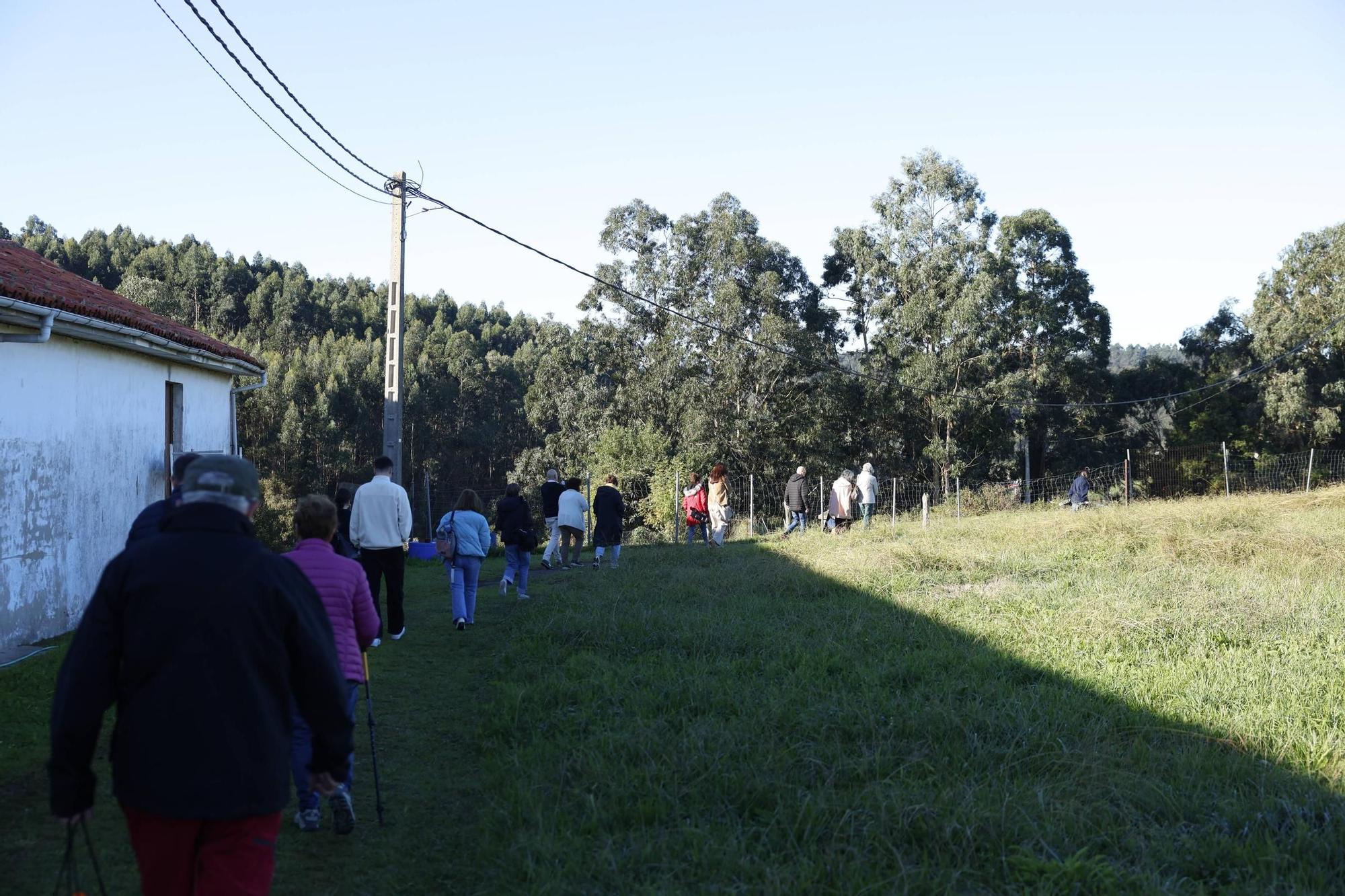 EN IMÁGENES: La exhumación de la fosa de La Lloba, en Castrillón