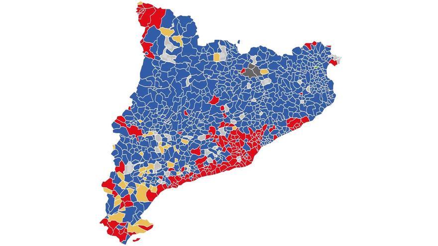 Mapa | Qui ha guanyat les eleccions a Catalunya al teu municipi?