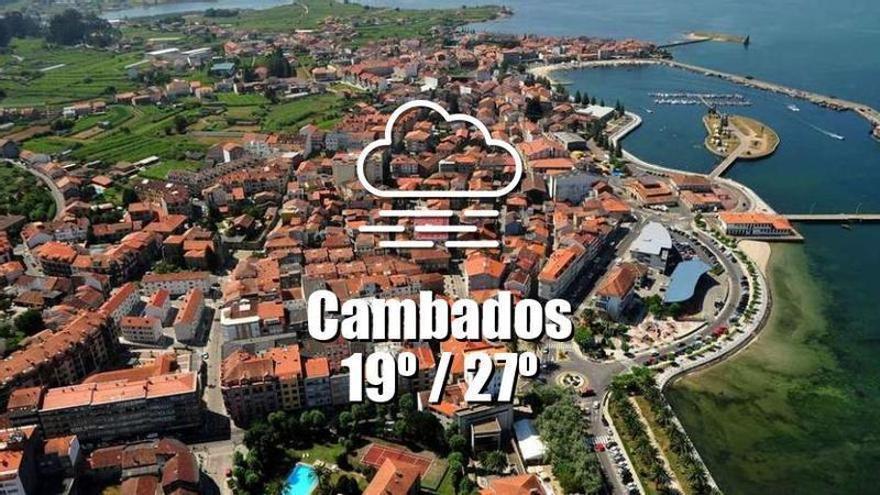 El tiempo en Cambados: previsión meteorológica para hoy, lunes 14 de septiembre