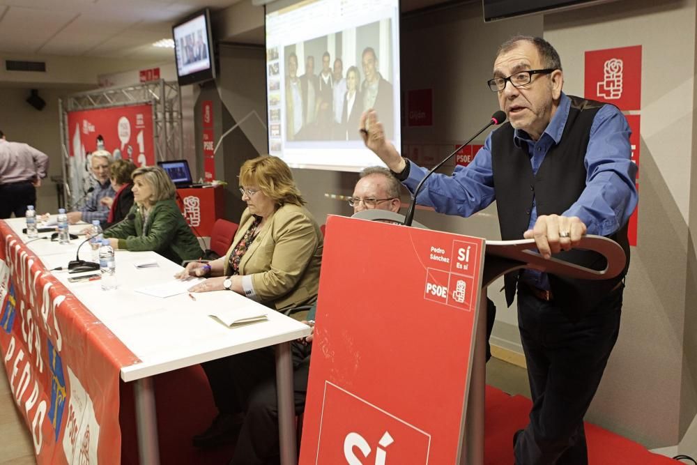 Plataforma de apoyo a Pedro Sánchez en Gijón