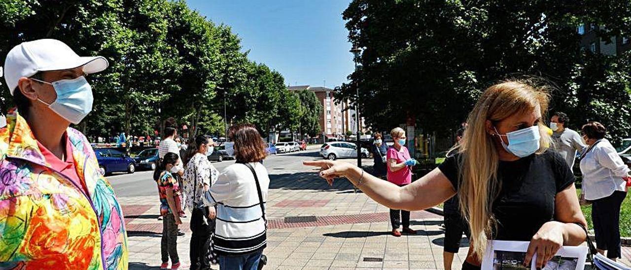 Movilización en Versalles contra la reordenación del tráfico.