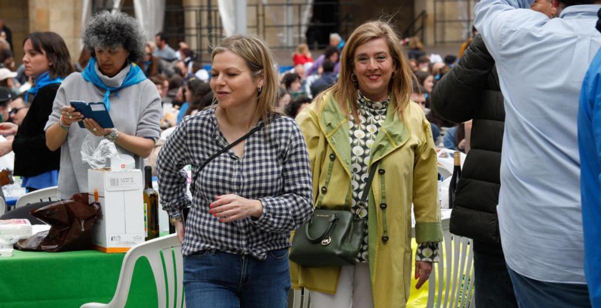 Arancha Martínez Riola y Mari Cruz Coto, de Vox.