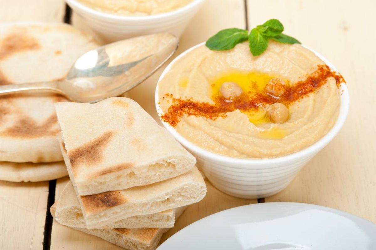 Plato de hummus