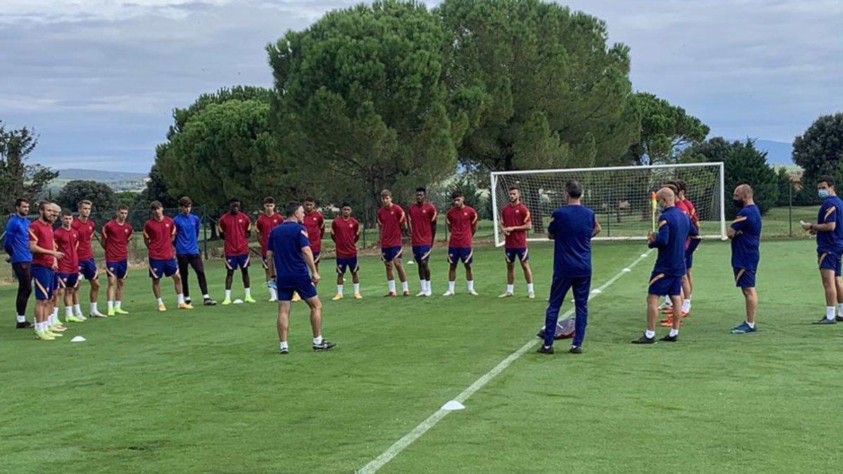 Garcia Pimienta define el grupo con el que luchará esta temporada en Segunda B