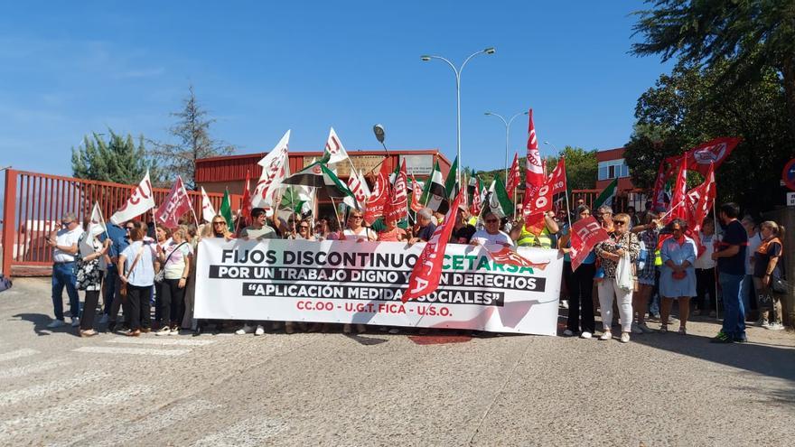 Los trabajadores de Cetarsa piden abrir una negociación sobre sus empleos