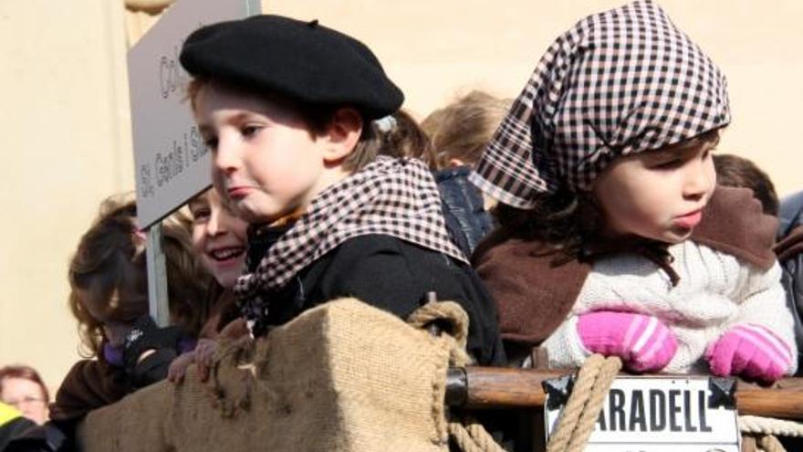 Foto de la festa dels Tonis de Taradell.