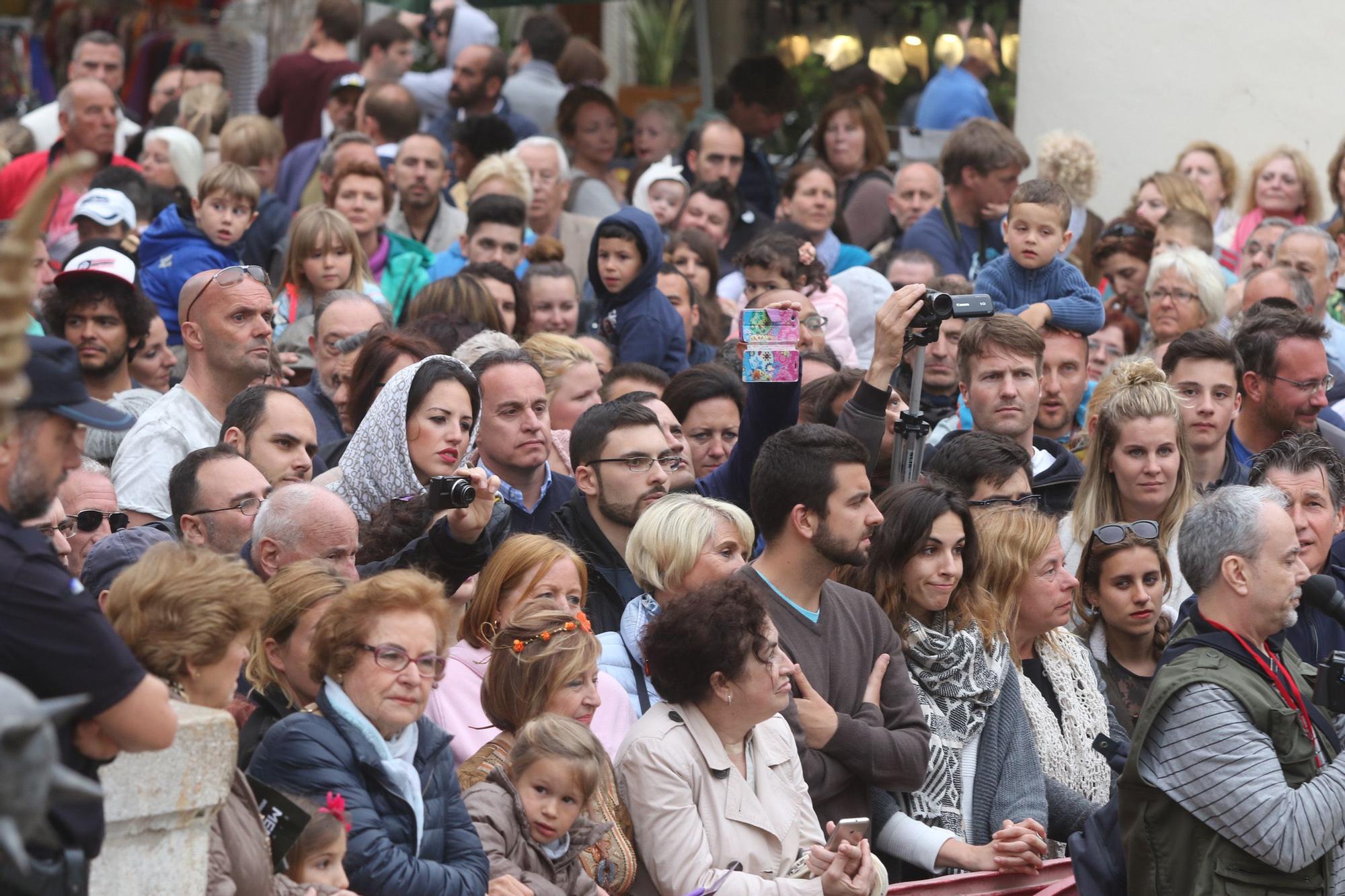 Edición de 2016 de la Feria Medieval de Ibiza.