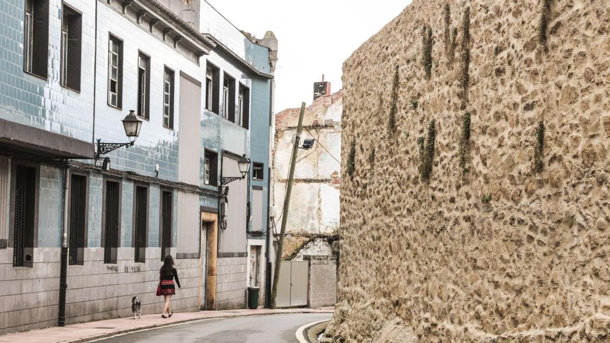 Más cuidados para la muralla medieval de Oviedo - La Nueva España