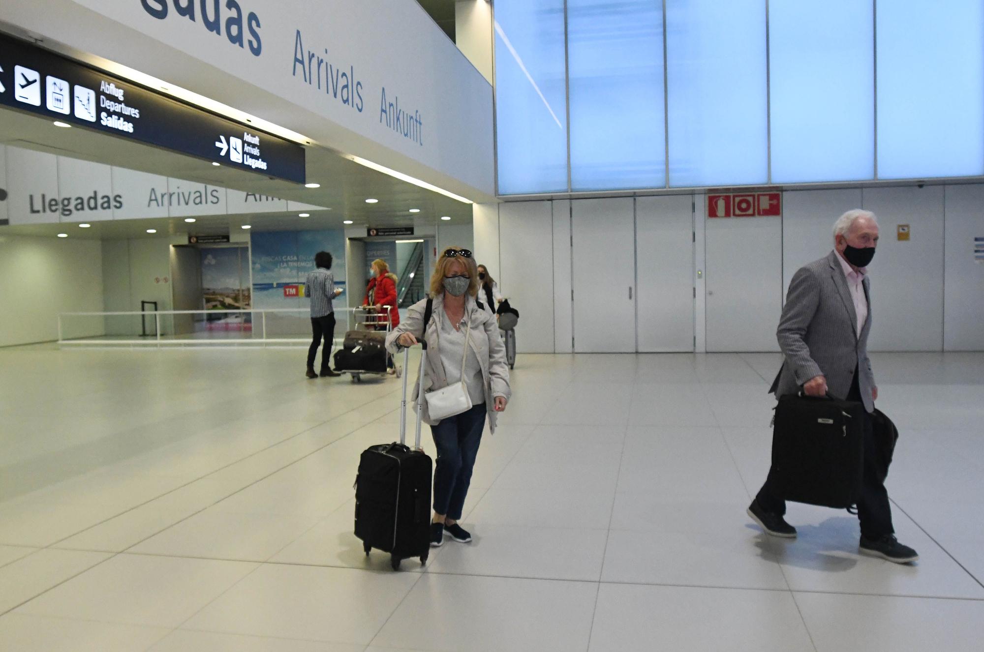 Corvera recibe el primer vuelo de Reino Unido en seis meses