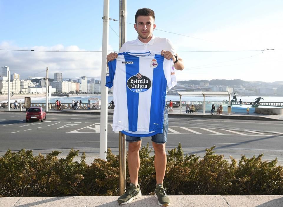 Gerard Valentín se incorpora al Deportivo