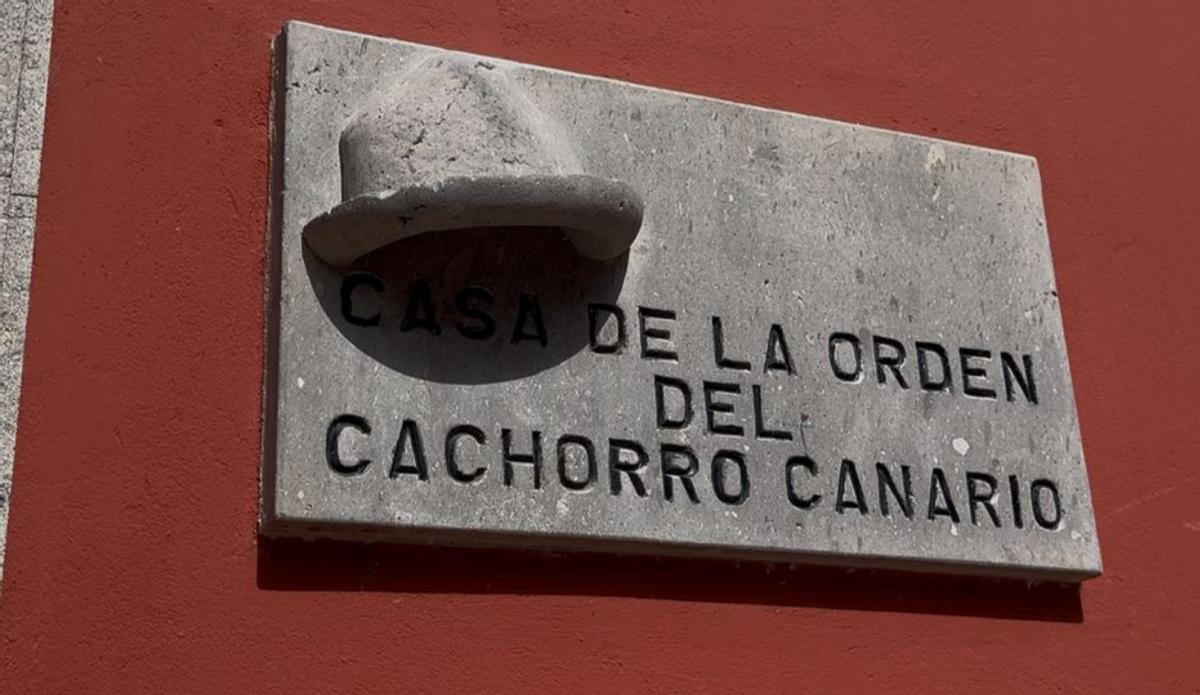 Sede de la Orden del Cachorro Canario en la Plaza de Santo Domingo, Vegueta.