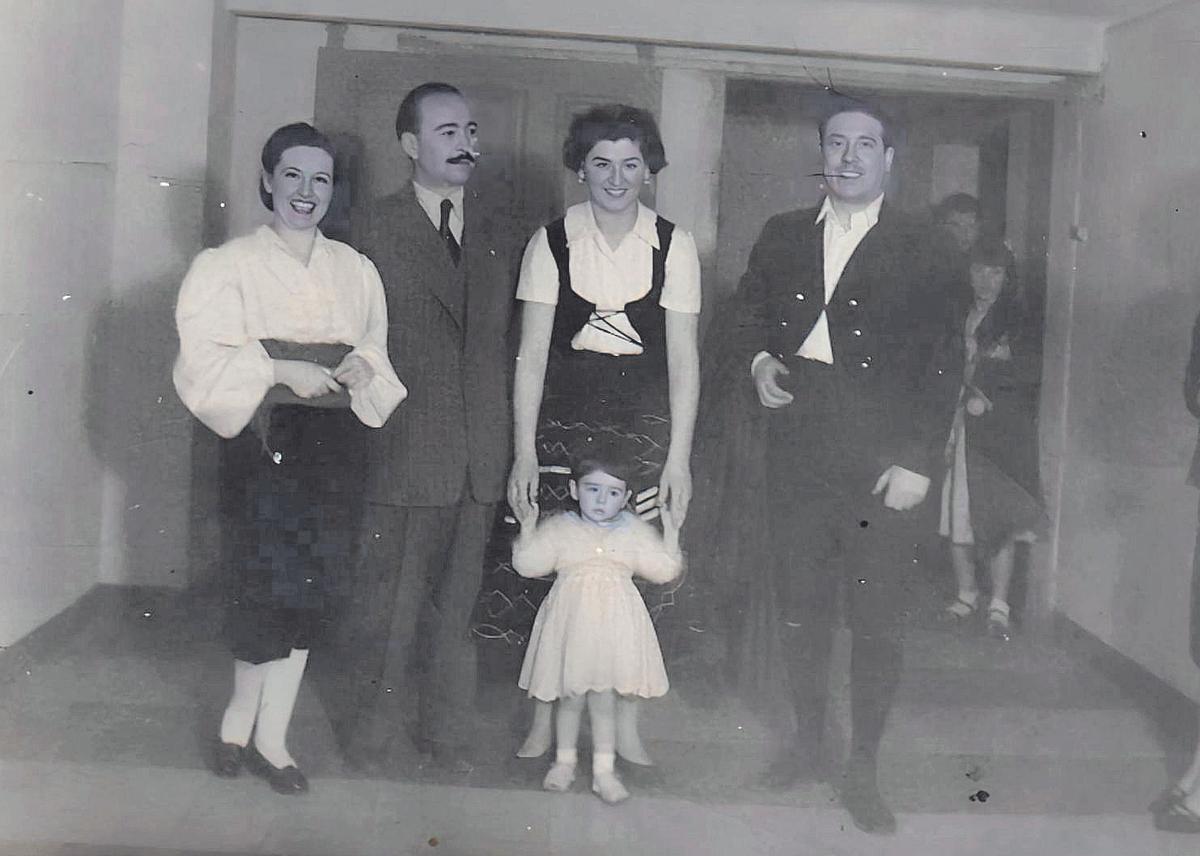 Corita en el Teatro Principal en 1951