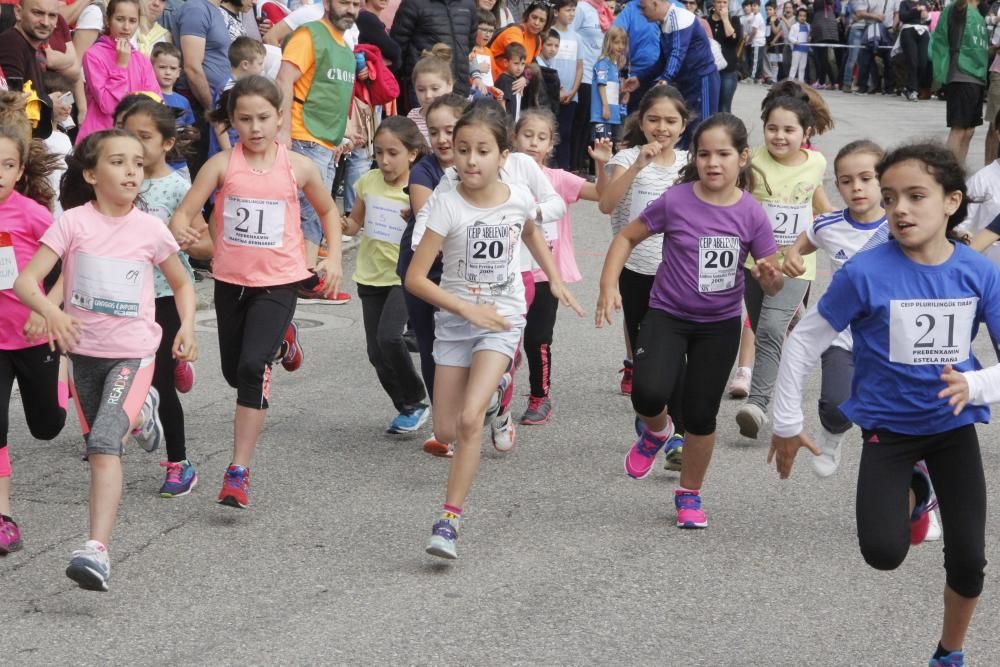 450 corredores en el XXIX Cross Escolar de Tirán