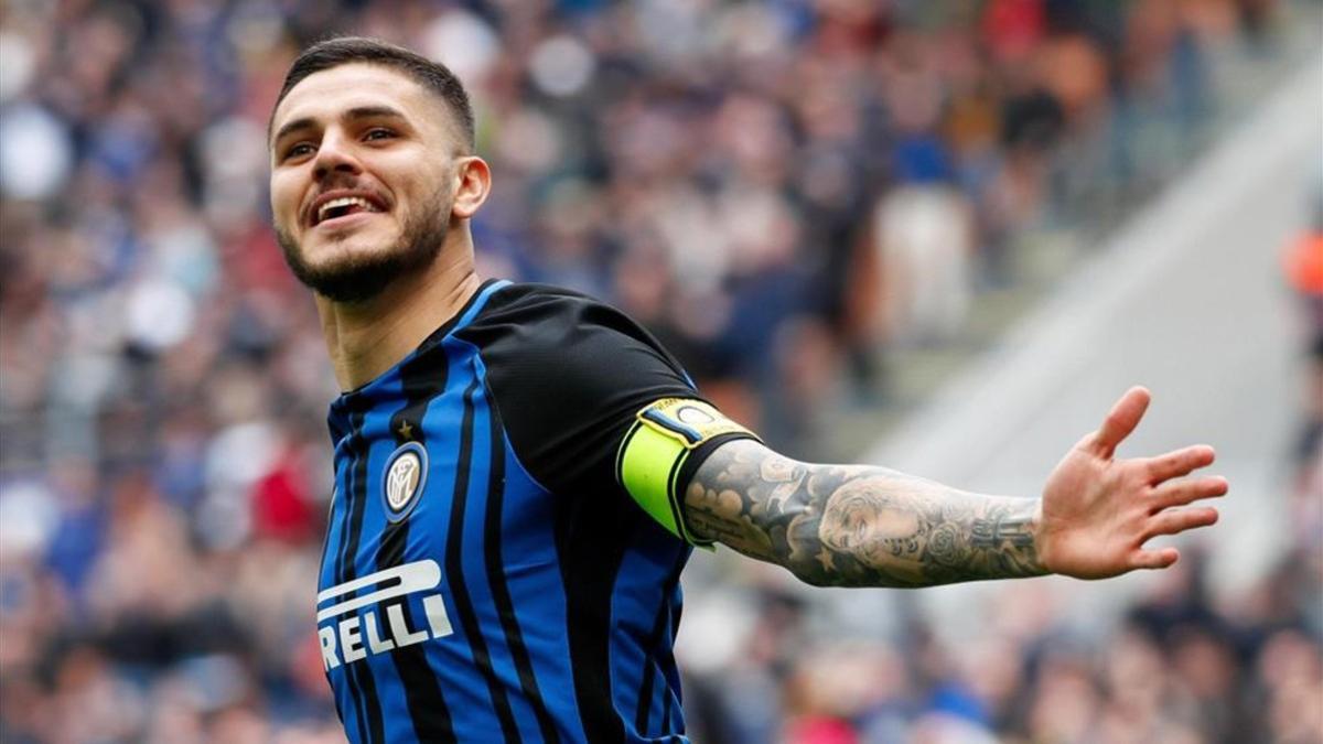 Icardi se estrenó como goleador en Serie A.