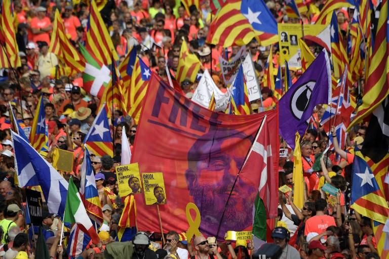 La Diada de Cataluña, en imágenes