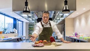 El cocinero Kiko Moya, en LEscaleta.