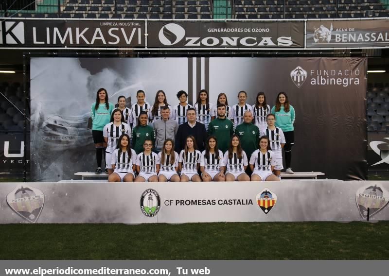 Presentación de la cantera del CD Castellón 2019-20