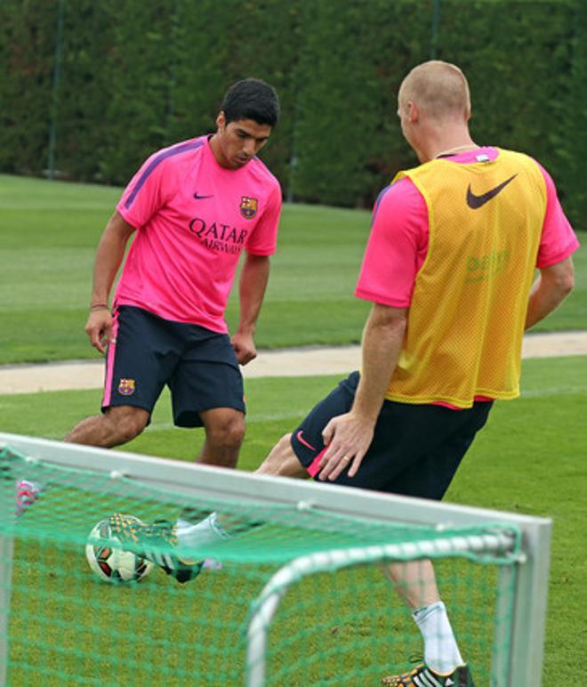 Luis Enrique continúa preparando el arranque liguero ante el Elche