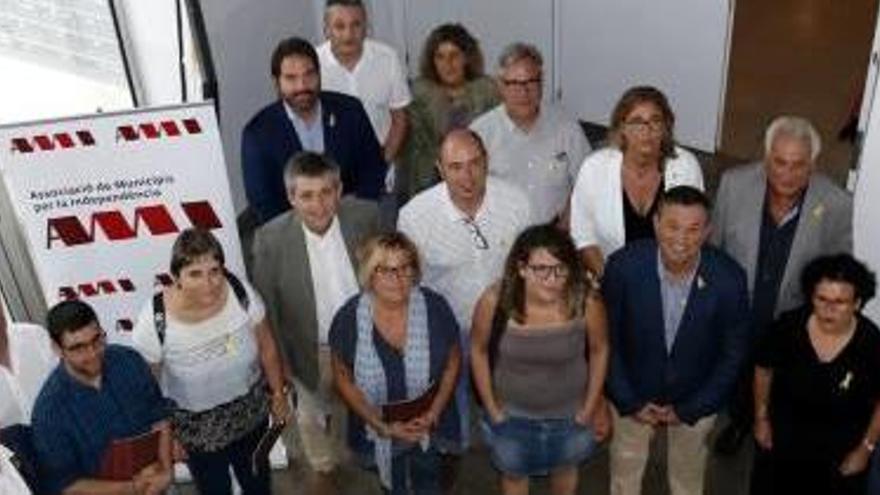 La directiva de l&#039;AMI va mostrar el seu suport a l&#039;alcaldessa de Berga, Montse Venturós