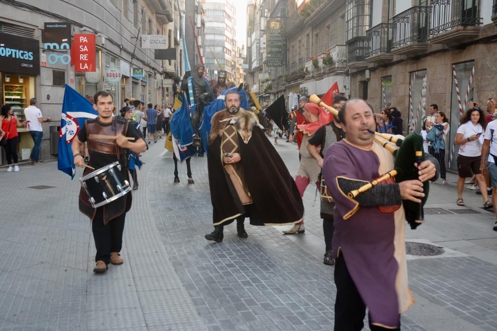 Hasta 233 mesas de comidas y cenas autorizadas en la calle por el Concello.