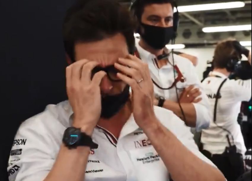 La cara de Toto Wolff en Bakún lo dice todo