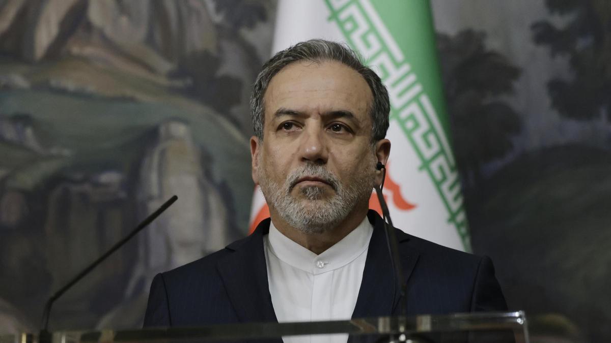 El ministro de Exteriores iraní, Abás Araqchí.