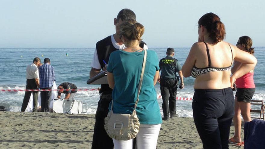 La siniestralidad en las playas costasoleñas se ha elevado, como en el resto de Andalucía.