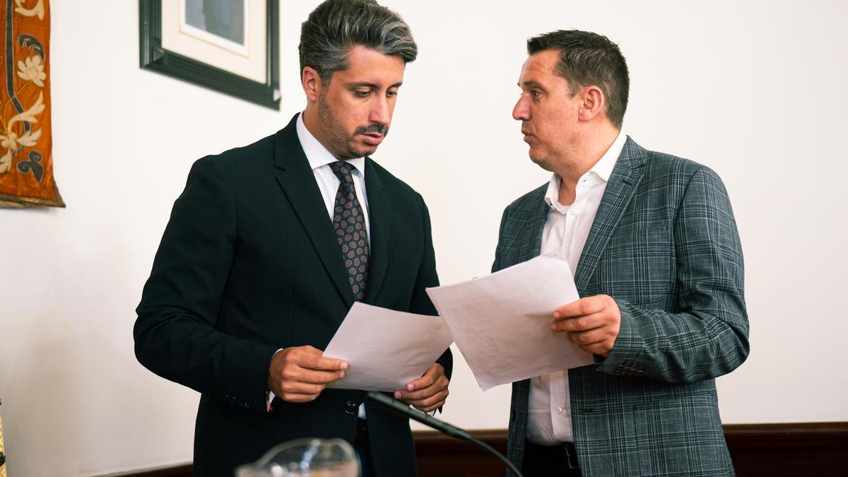 Luis Yeray Gutiérrez y Adolfo Cordobés.