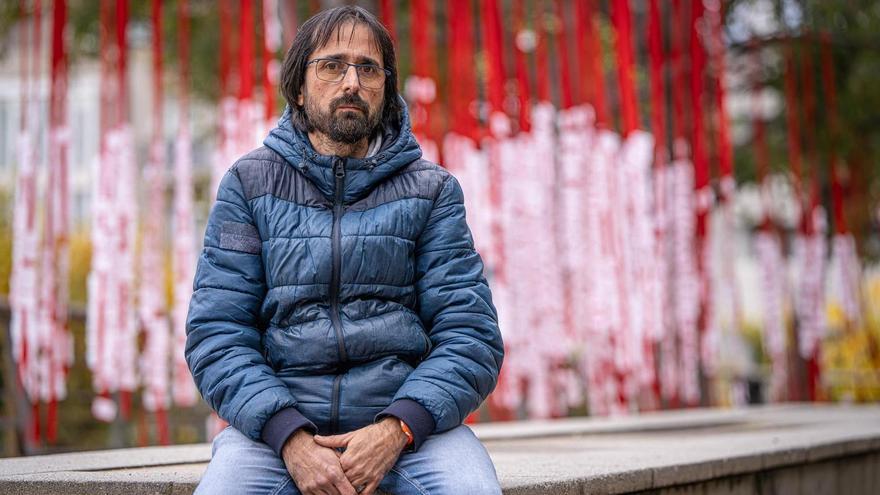 Pedro García, miembro de la Asociación de Trabajadores Esenciales Afectados por la Vacuna de AstraZeneca (Ateava).