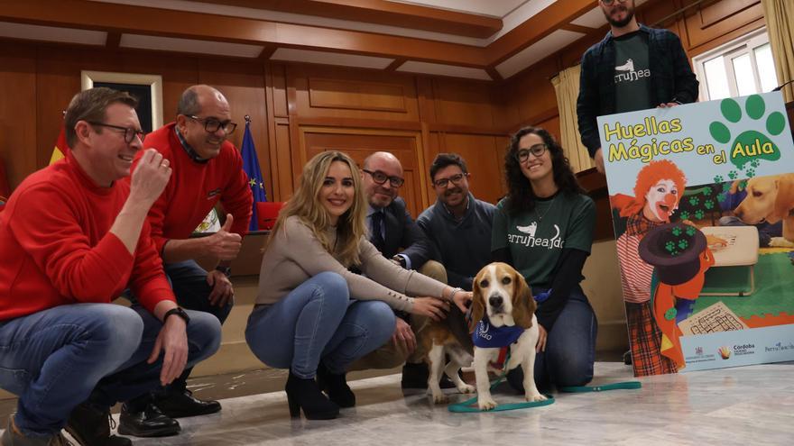 El Ayuntamiento de Córdoba ofrece talleres de educación asistida con perros para niños con necesidades educativas especiales