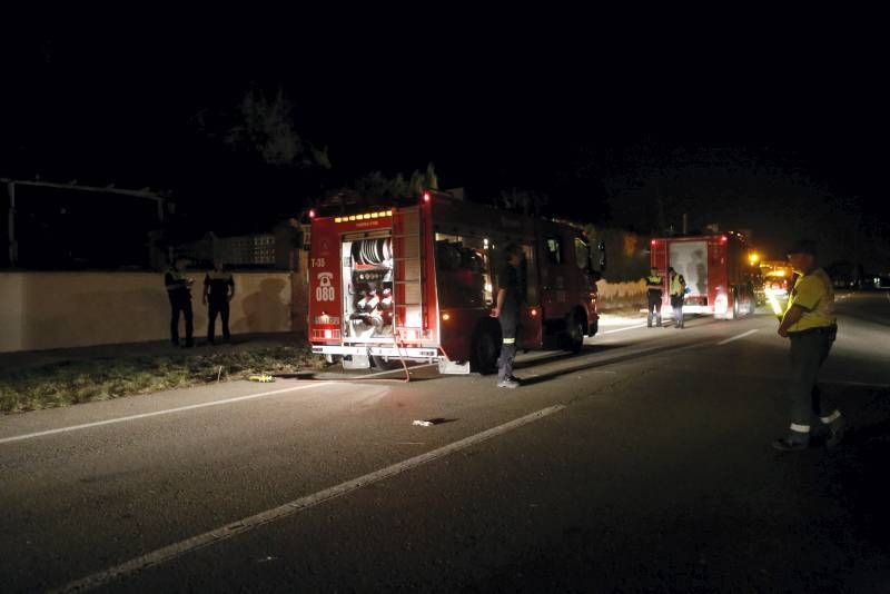 Fotogalería del incendio de la Residencia Santa Fe