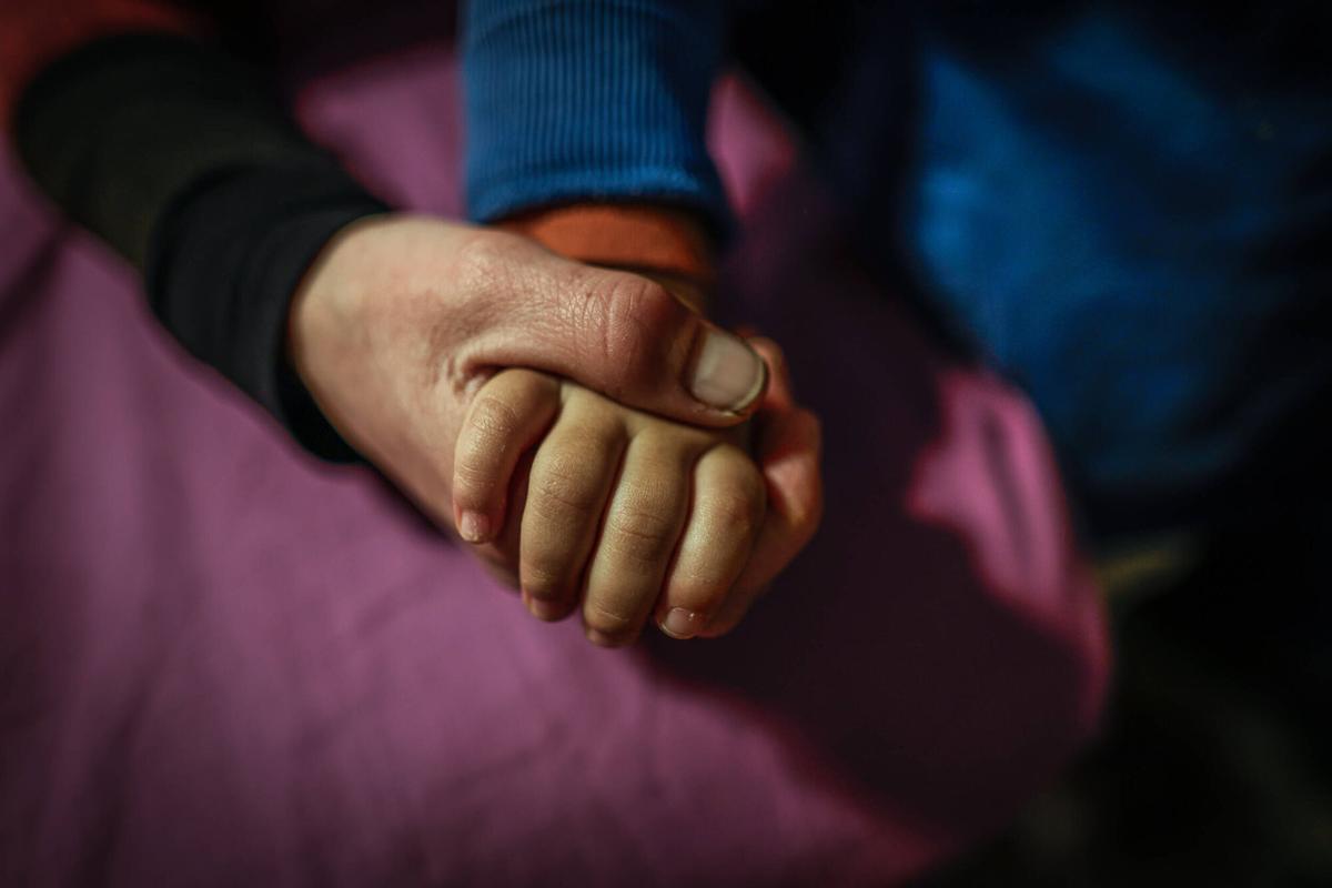 barcelona 19/01/2024 On Sociedad. Entrevista a Marina Lumeras, madre monoparental (per shorthand del 8M tot l'any). AUTOR: JORDI OTIX /. recurso grafico generico maternidad padres madres bebe infancia hijos crianza educacion