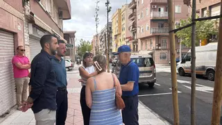 Ruz anuncia que la reforma de Ausiàs March continuará hacia la avenida de la Libertad y en su parte norte