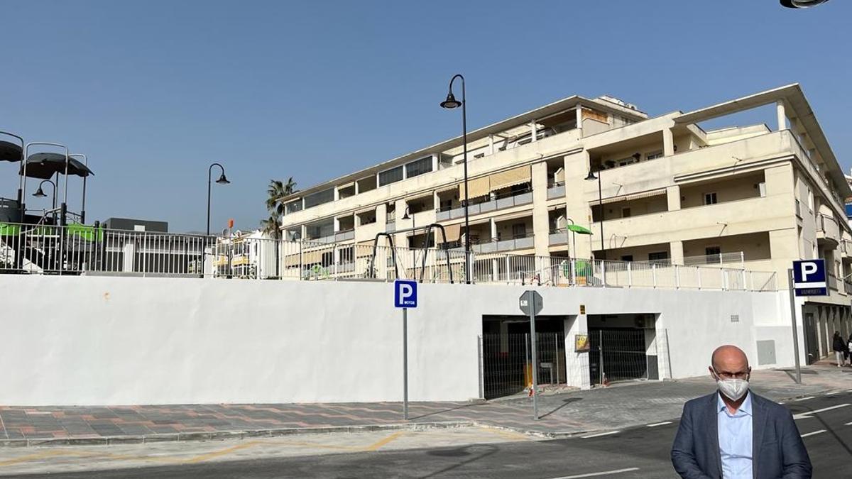 El aparcamiento de La Candelaria se pondrá en servicio en breve.