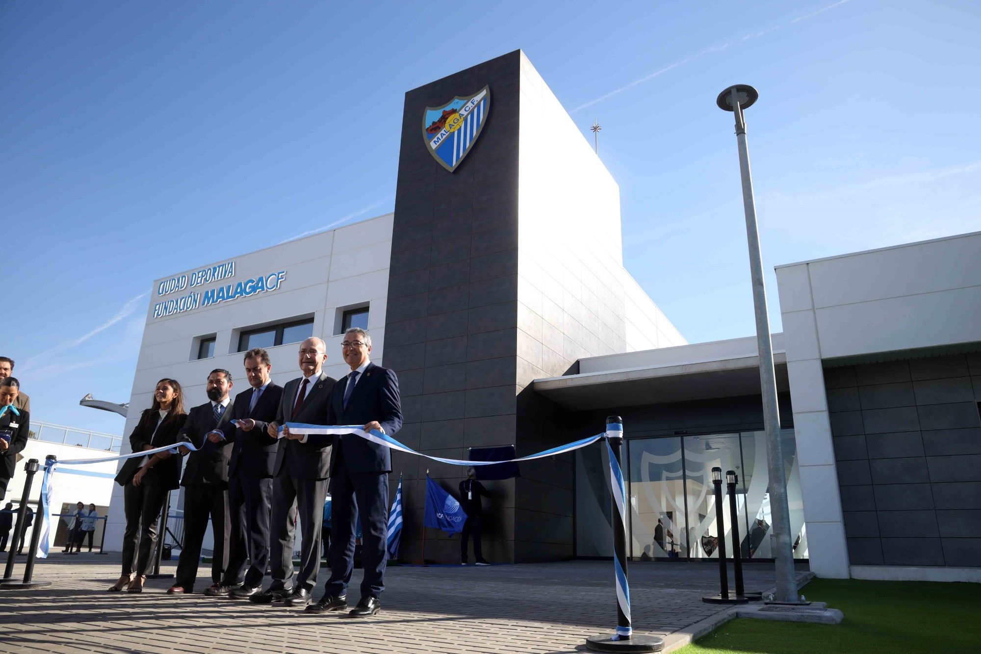 El Málaga CF inaugura su anhelada ciudad deportiva