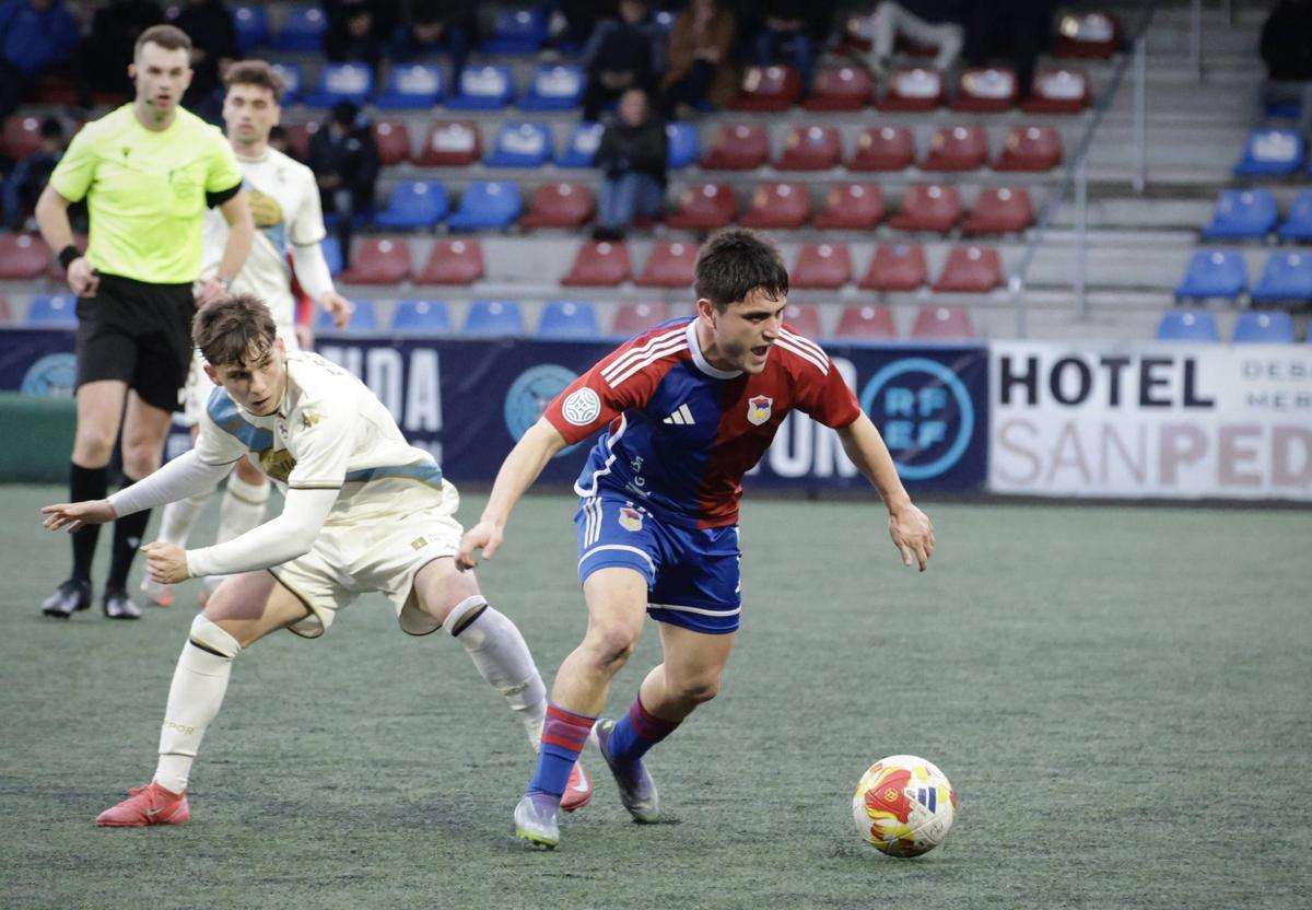 Dani Estévez en una pugna